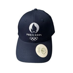NWT Paris 2024 Blue Baseball Cap